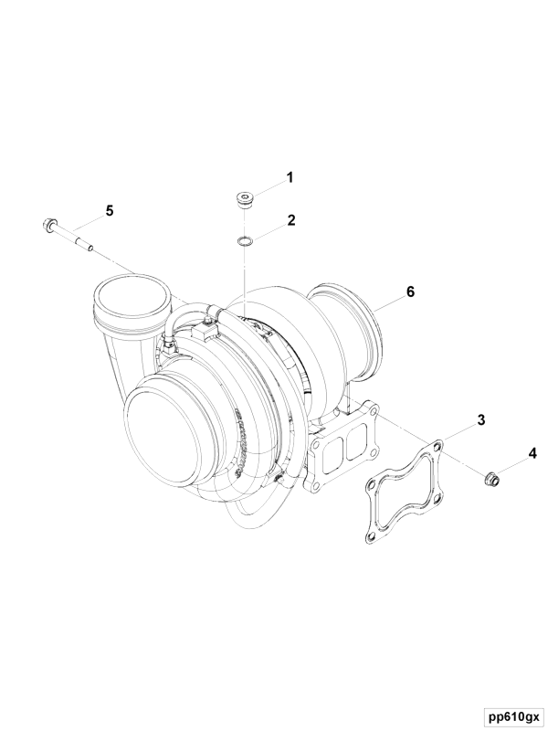 Turbocharger | Cummins 2882106 | Turbocharger Kit
