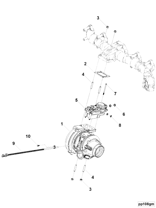 Turbocharger | Cummins 2882112 | Turbocharger Kit