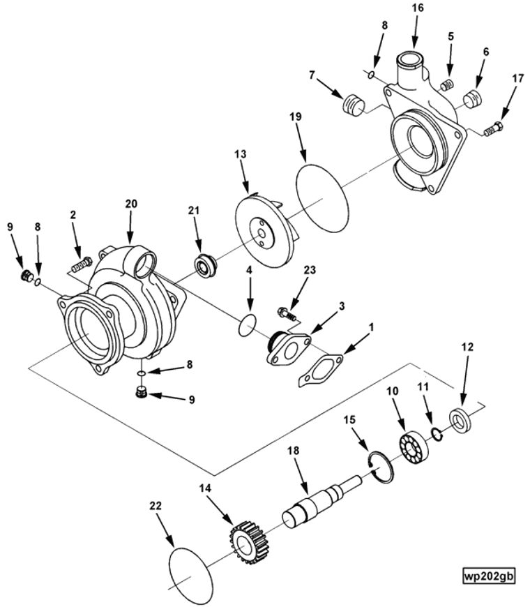 Water Pump | Cummins 2882145 | Water Pump Kit