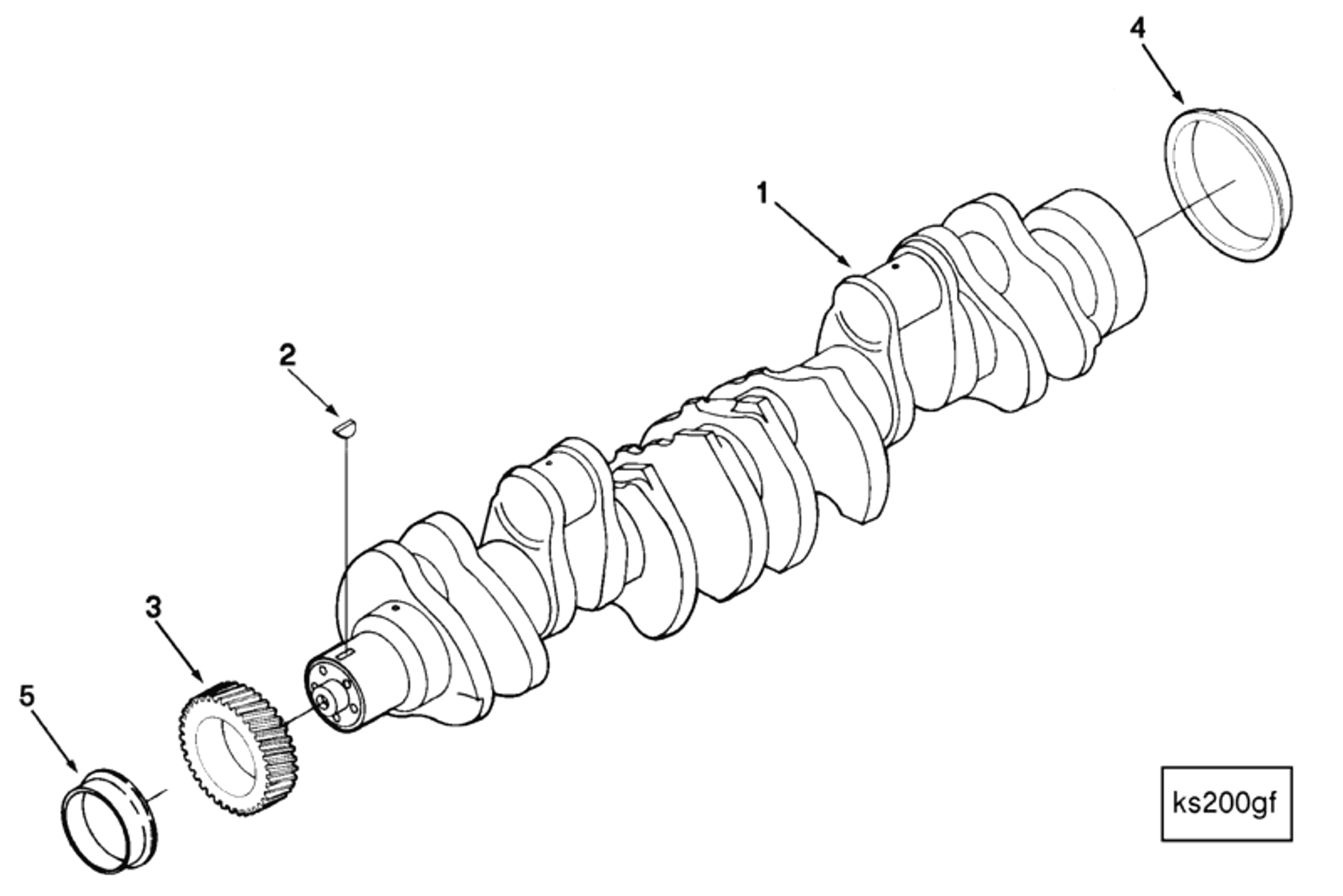 Engine | Cummins 2882730 | Engine Crankshaft