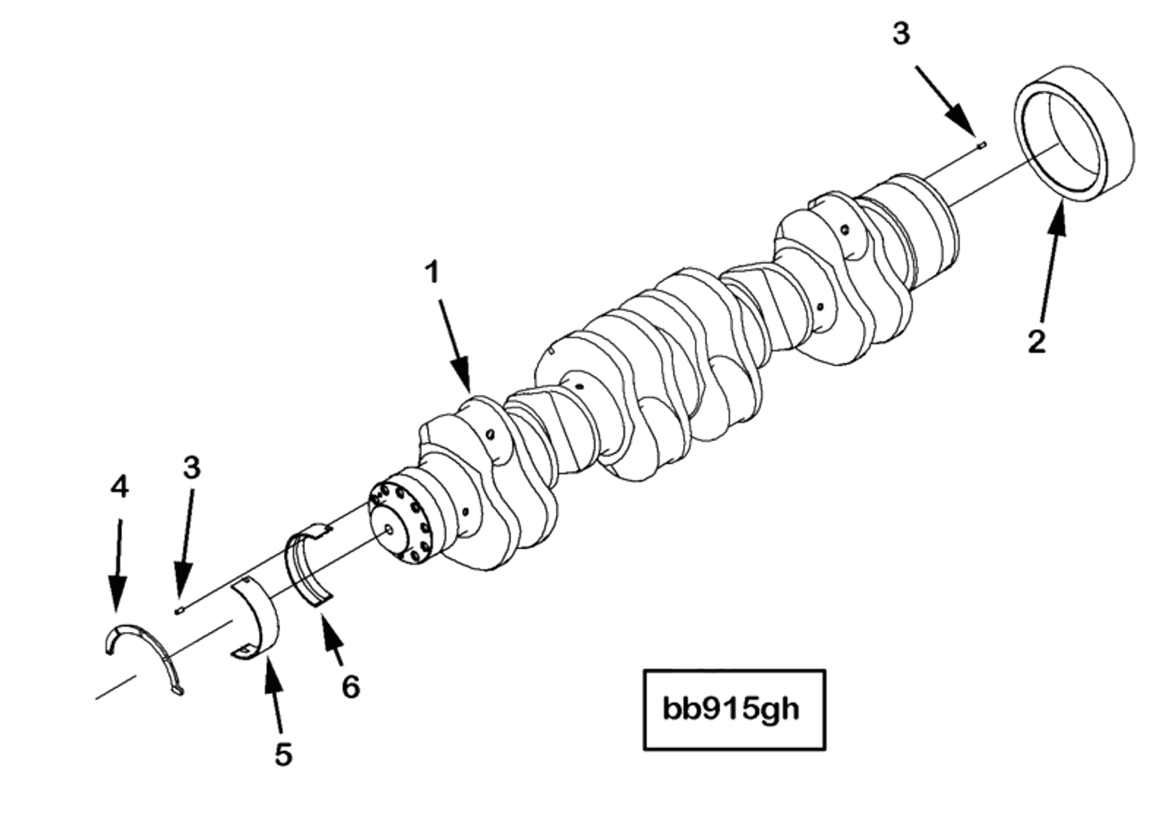 Engine | Cummins 2882731 | Engine Crankshaft