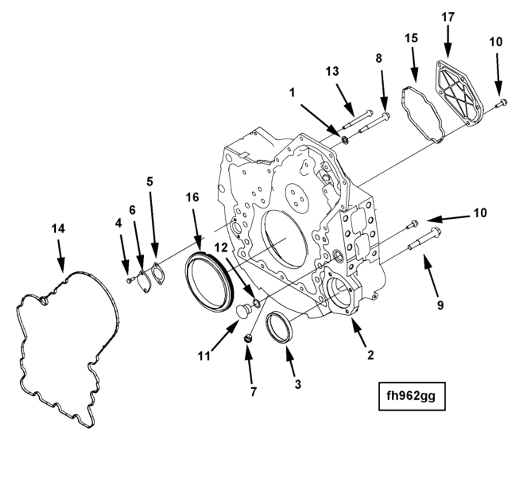 Flywheel | Cummins 2884829 | Flywheel Housing