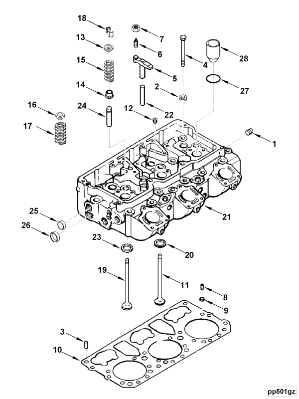 Cylinder Head | Cummins 2885193