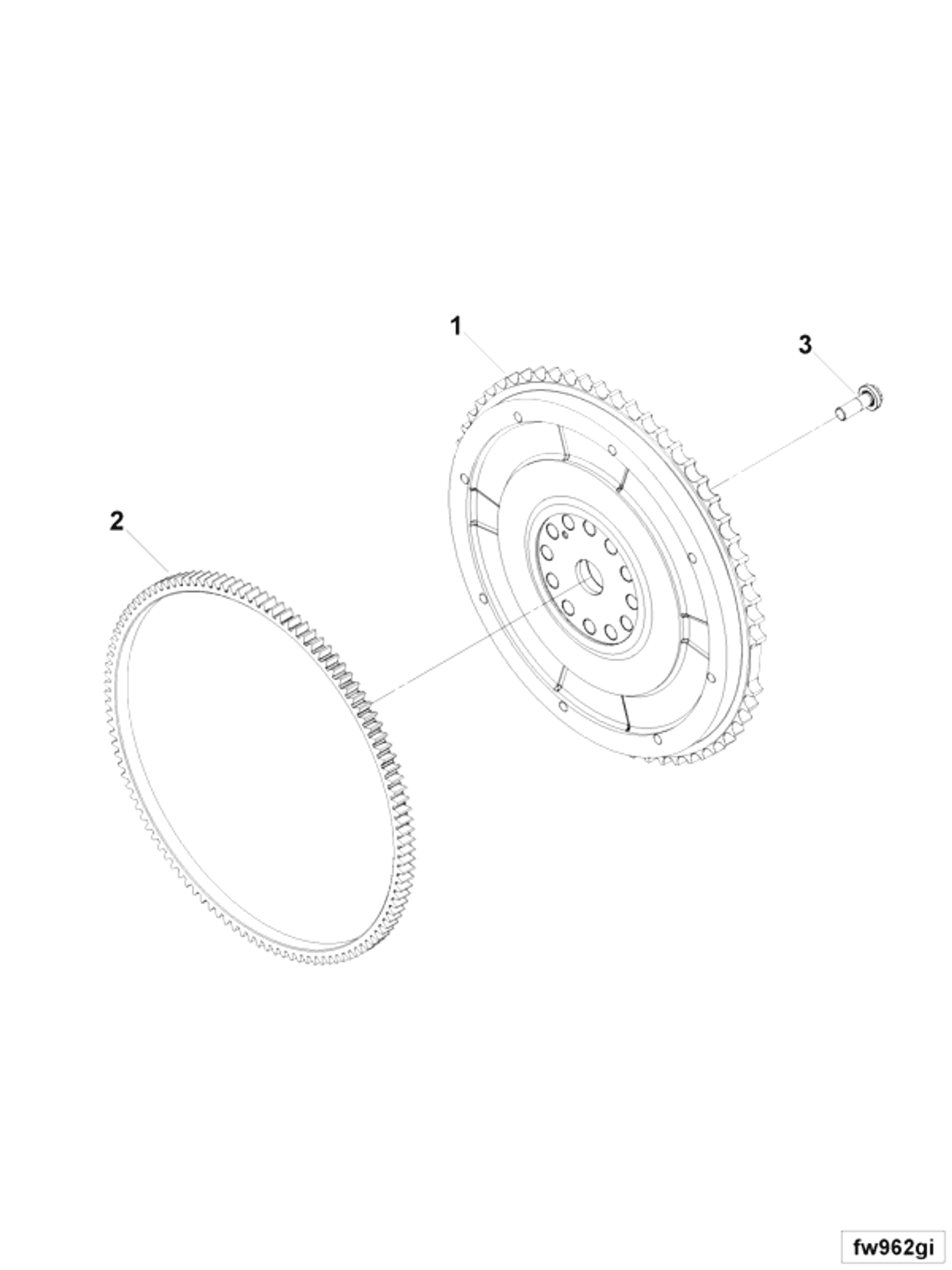 Flywheel | Cummins 2893603
