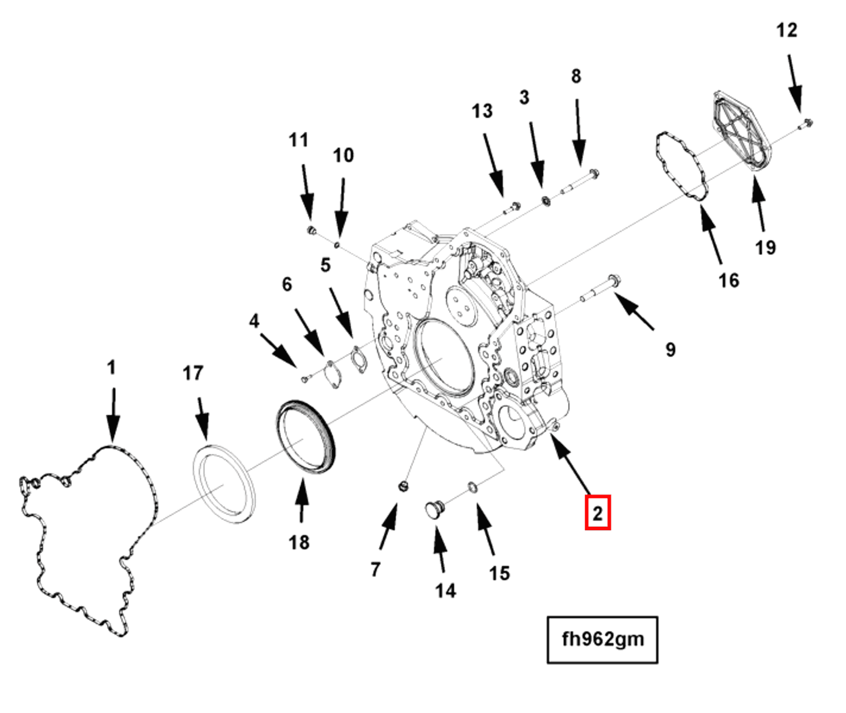 Flywheel | Cummins 2897224 | Flywheel Housing
