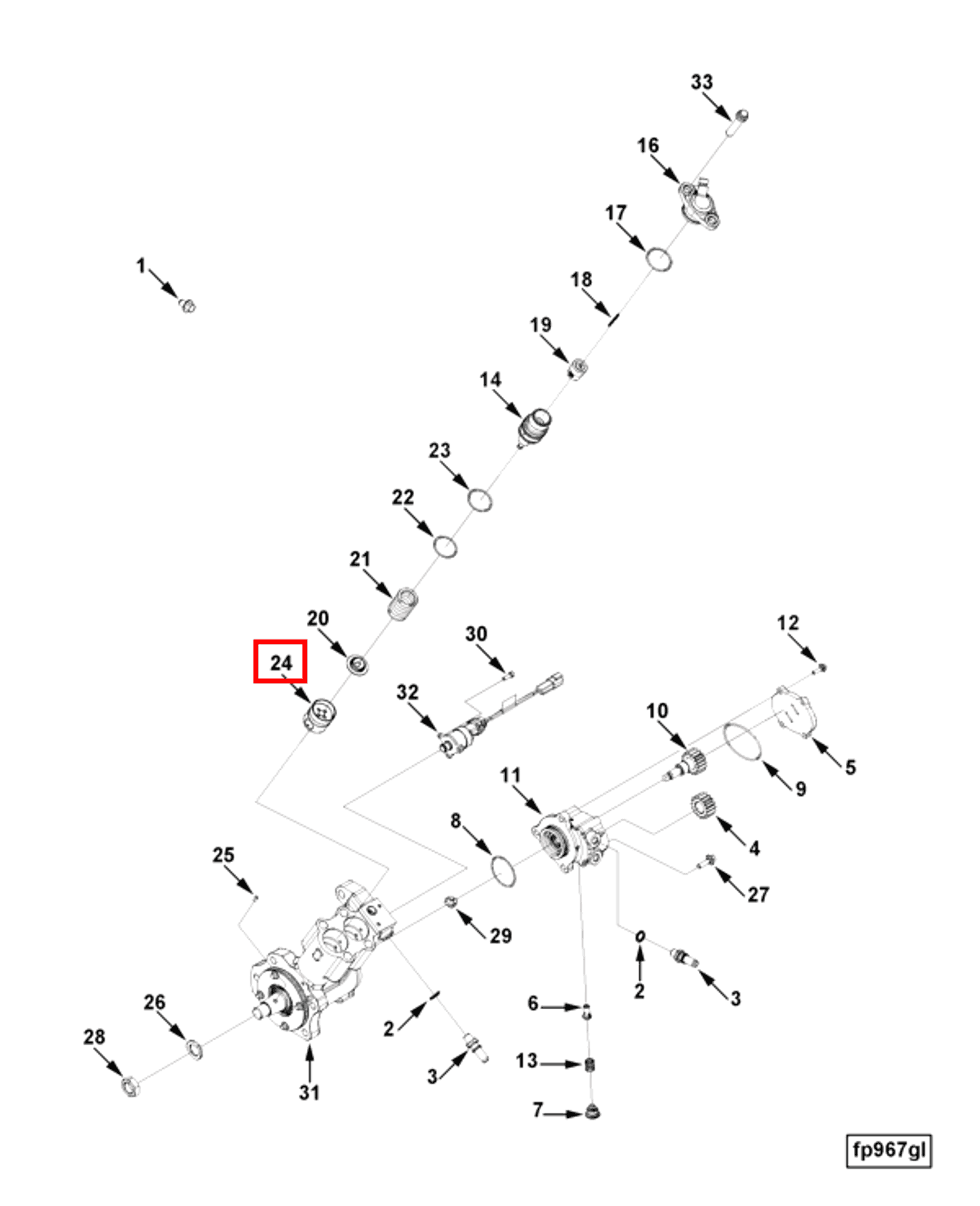 Tappet | Cummins 2897389 | Pump Tappet
