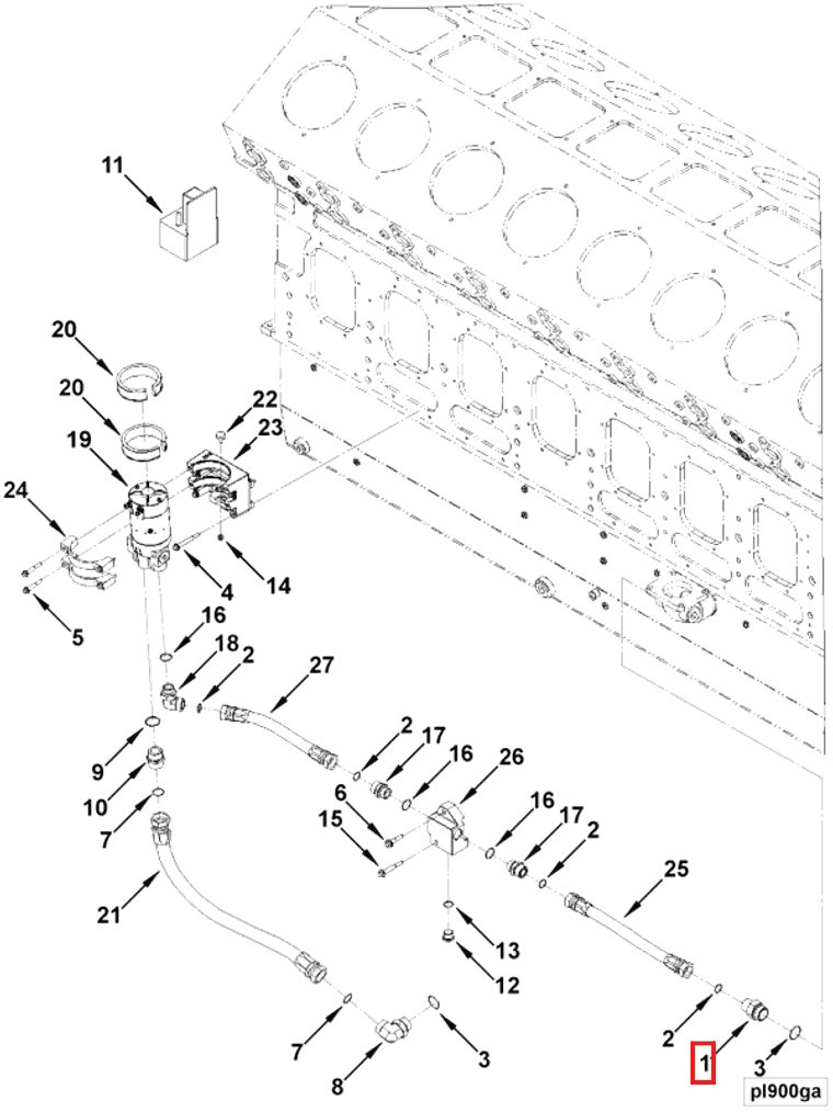 Valve | Cummins 2898439 | Check Valve