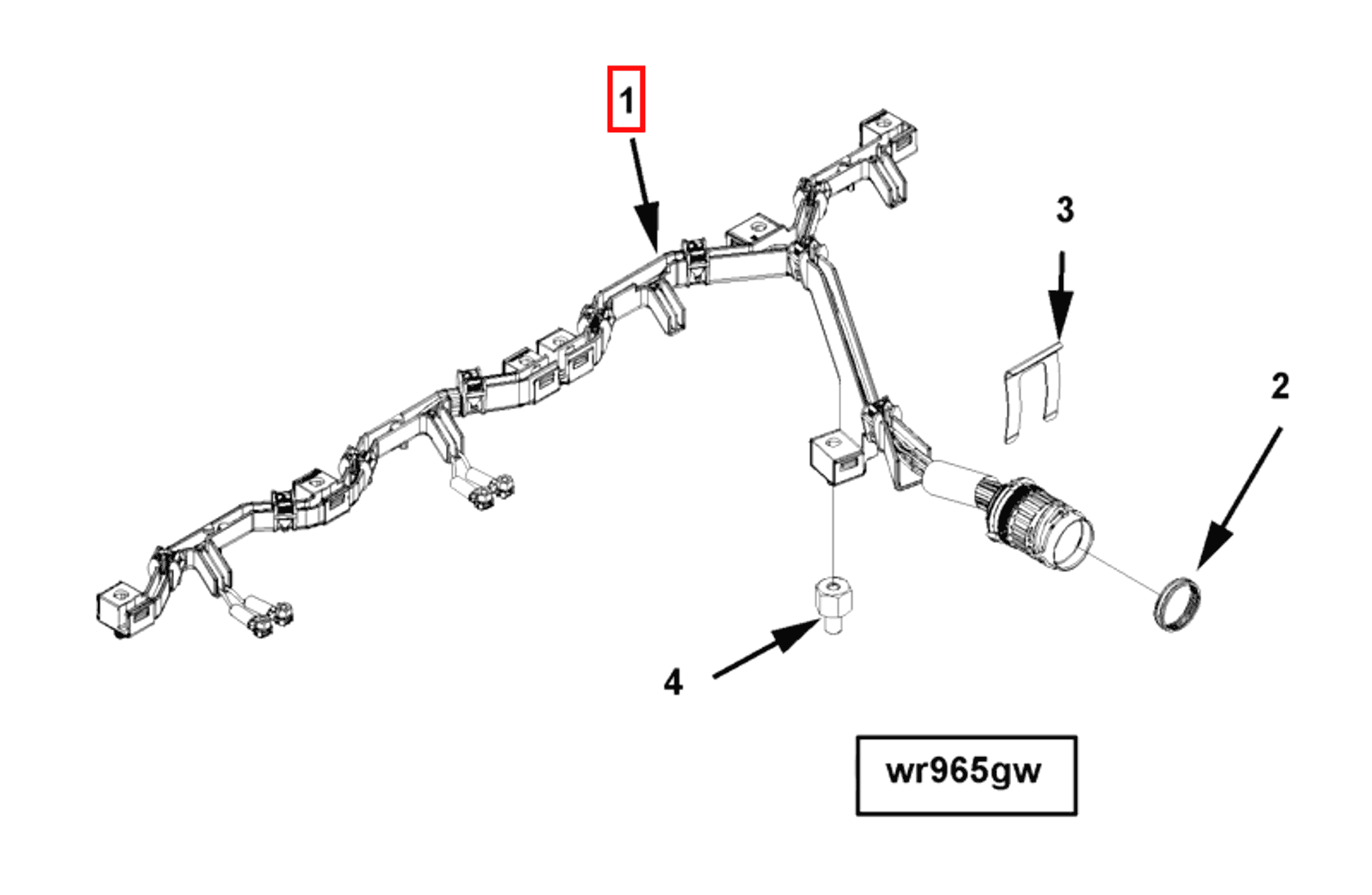 Ring | Cummins 2899539 | Wiring Harness