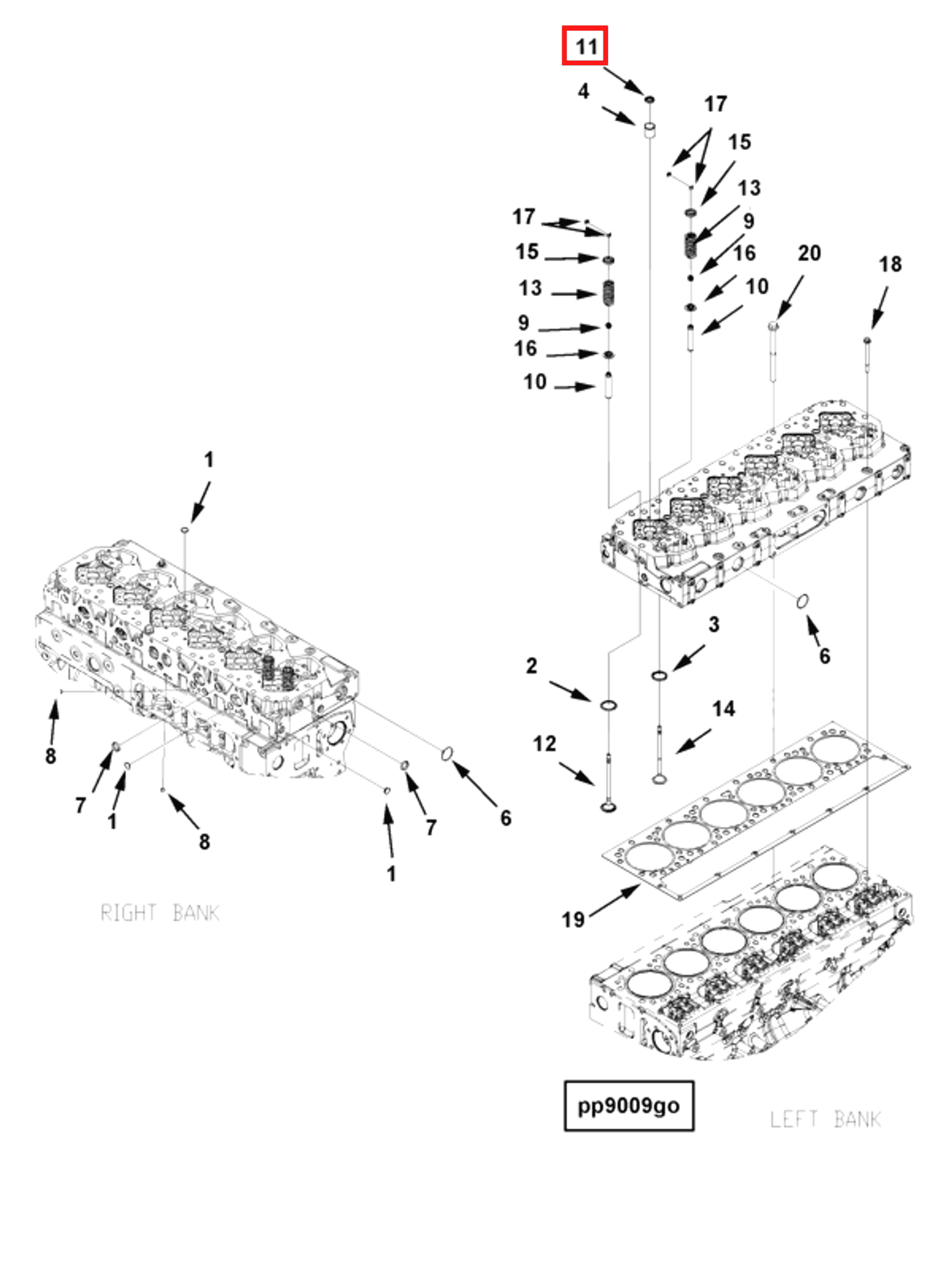 Retainer | Cummins 2899540 | Retaining Ring