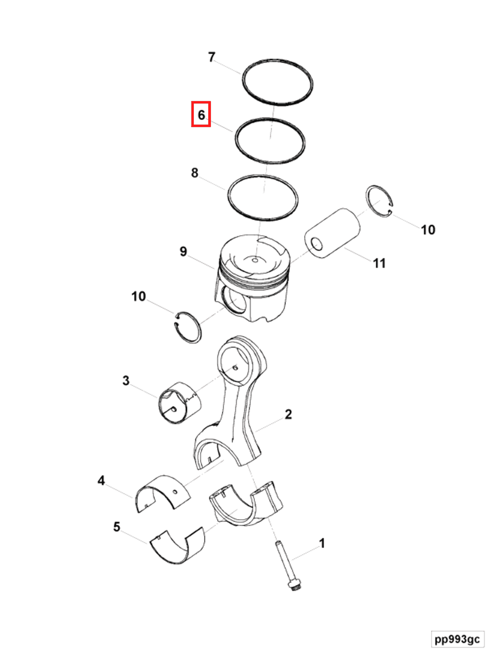 Engine | Cummins 2899803 | Engine Piston
