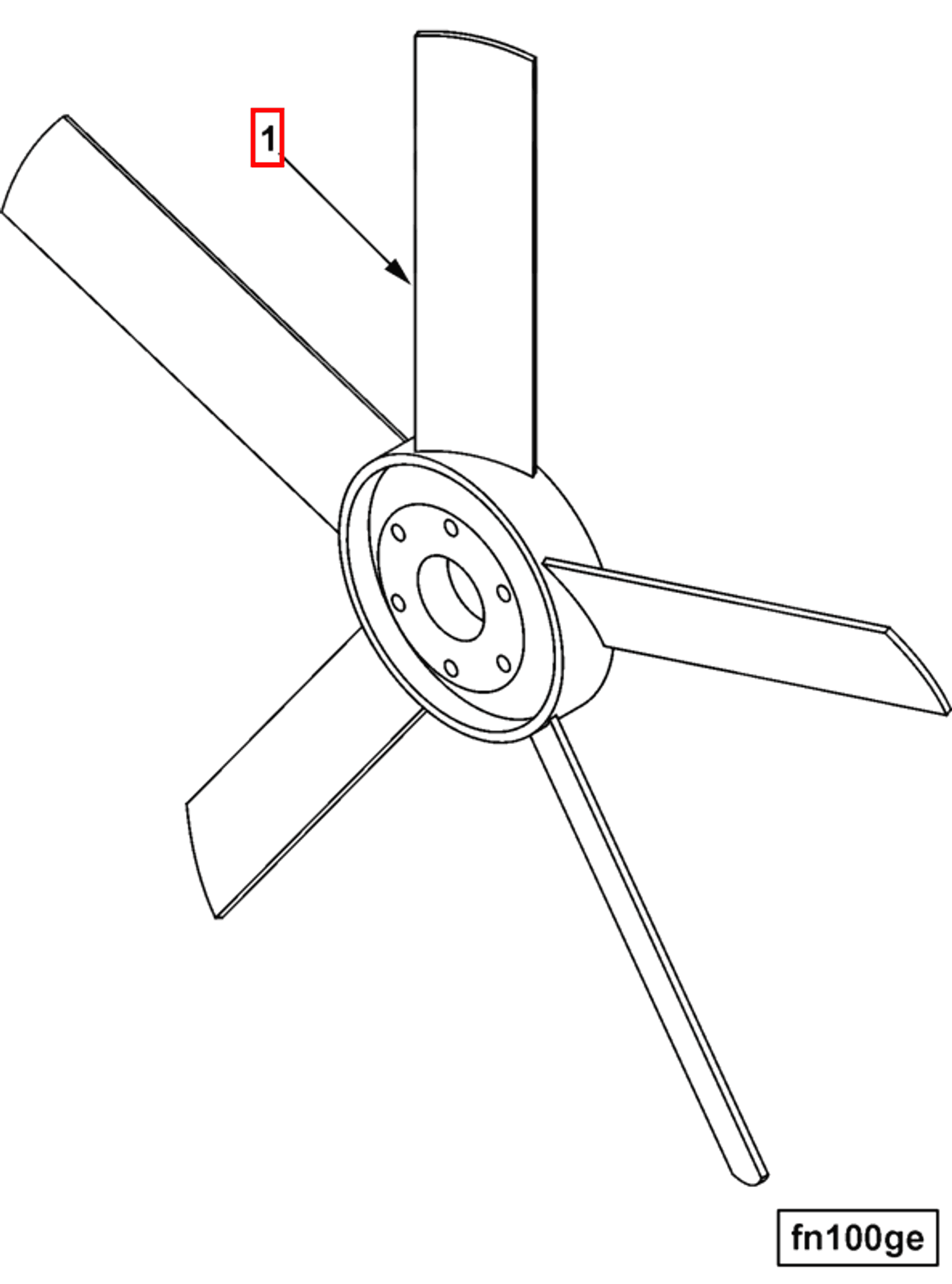 Engine | Cummins 3005585 | Engine Fan