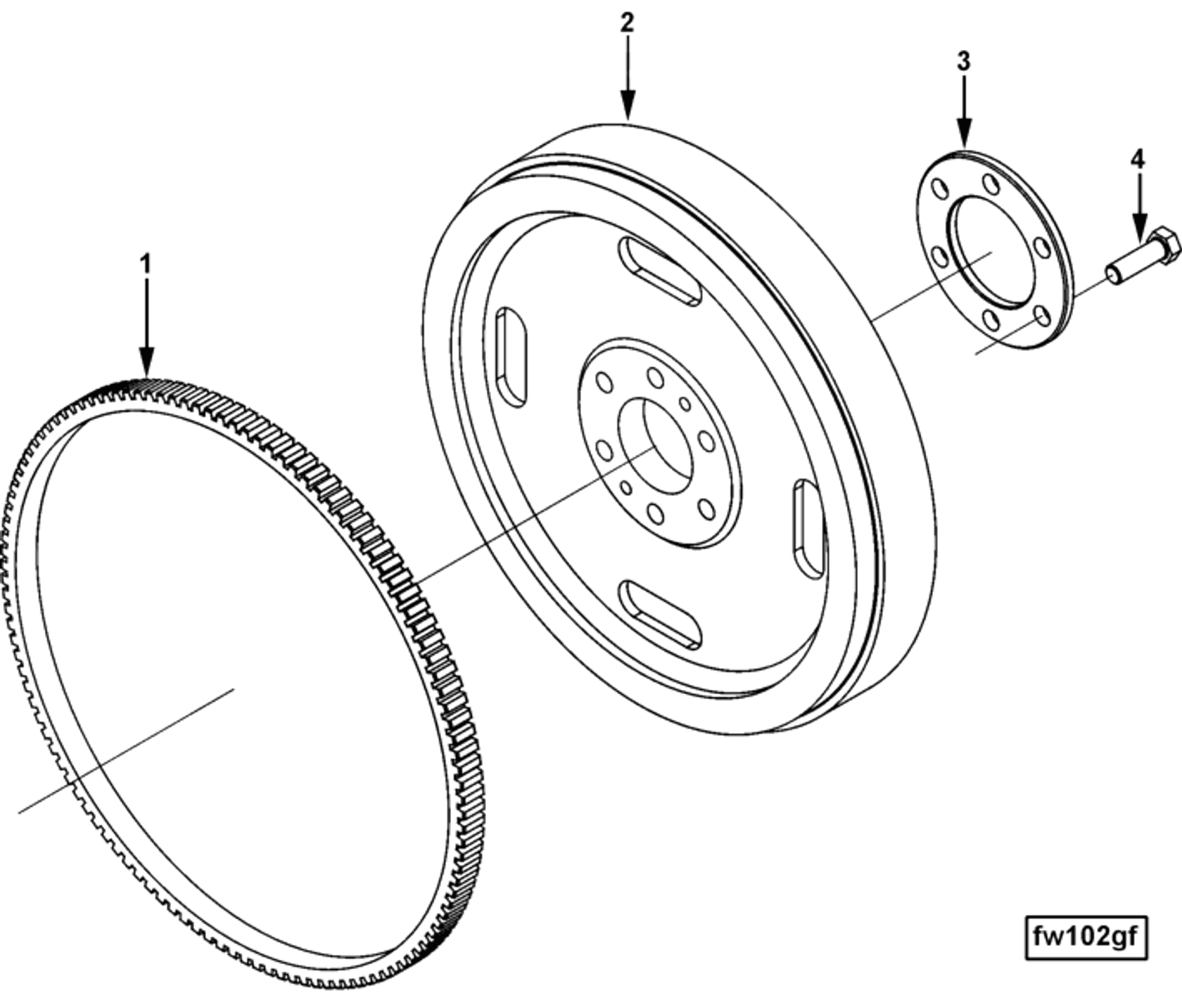 Flywheel | Cummins 3005619