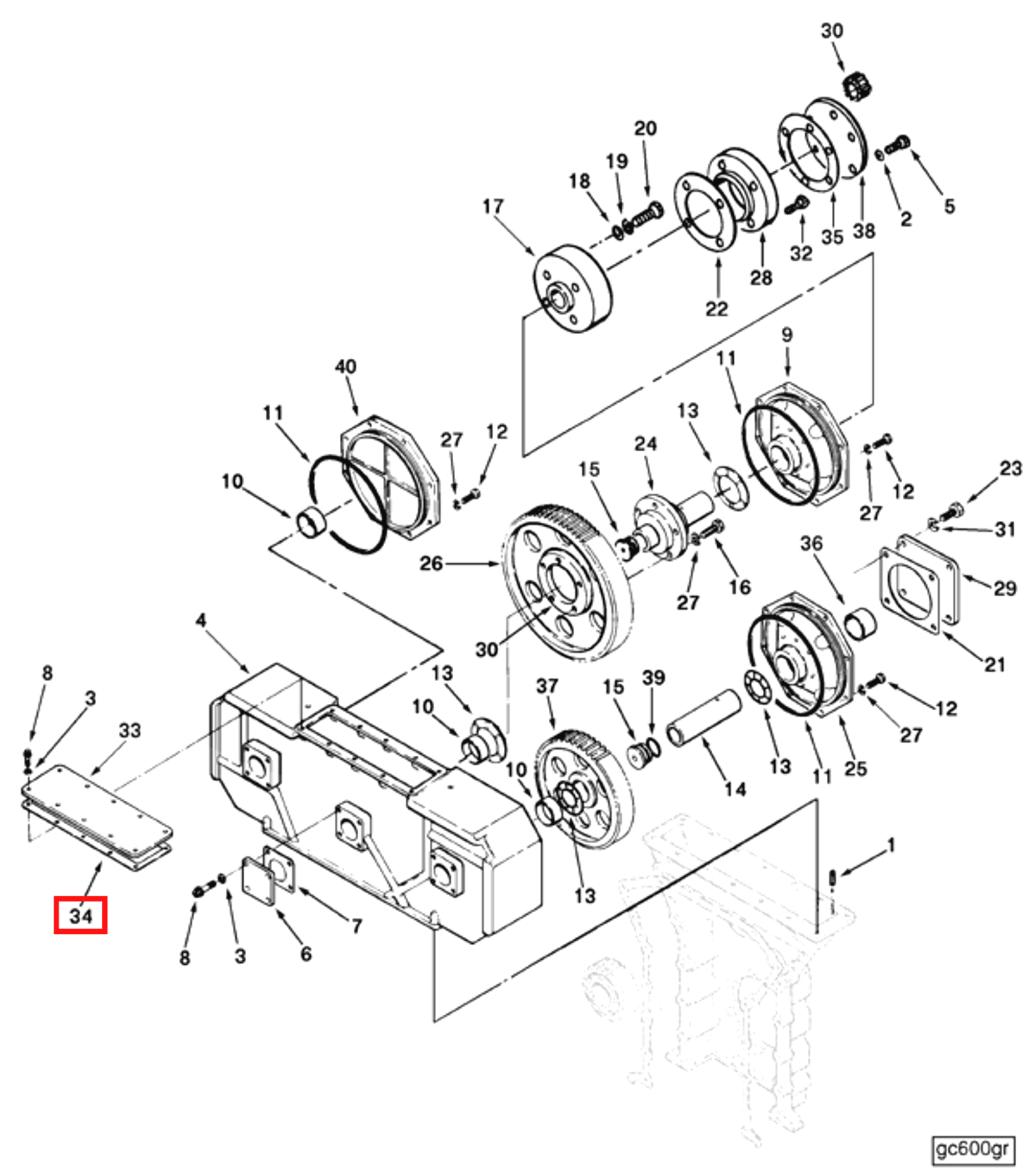 Gasket | Cummins 3006210 | Cover Plate Gasket
