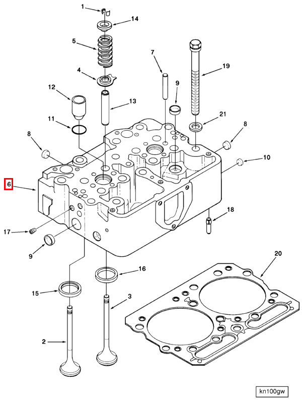 Cylinder Head | Cummins 3007835