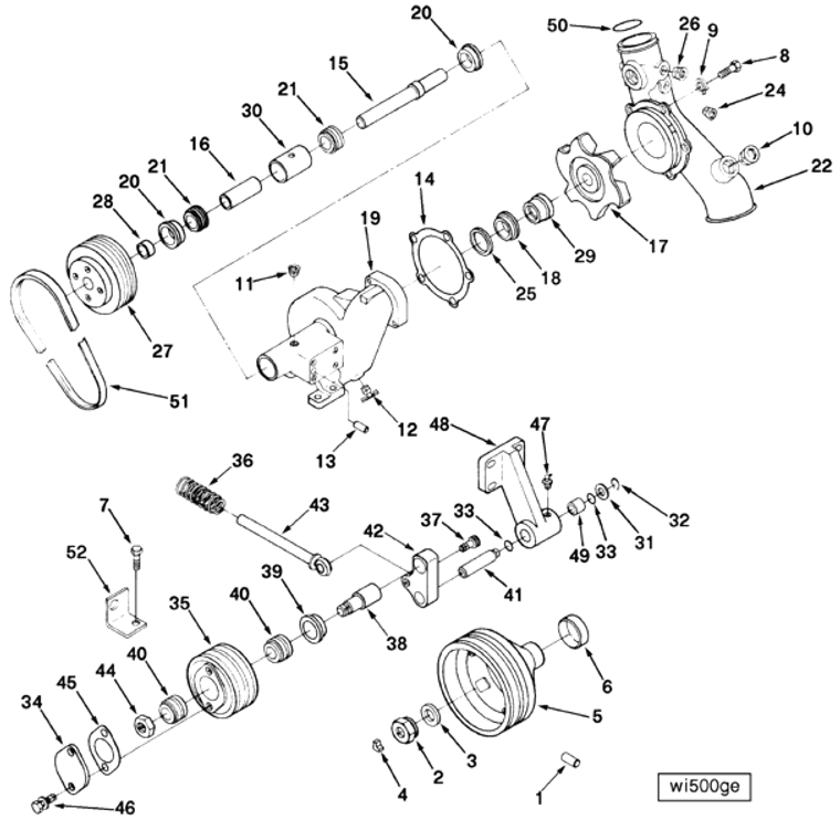 Water Pump | Cummins 3011723