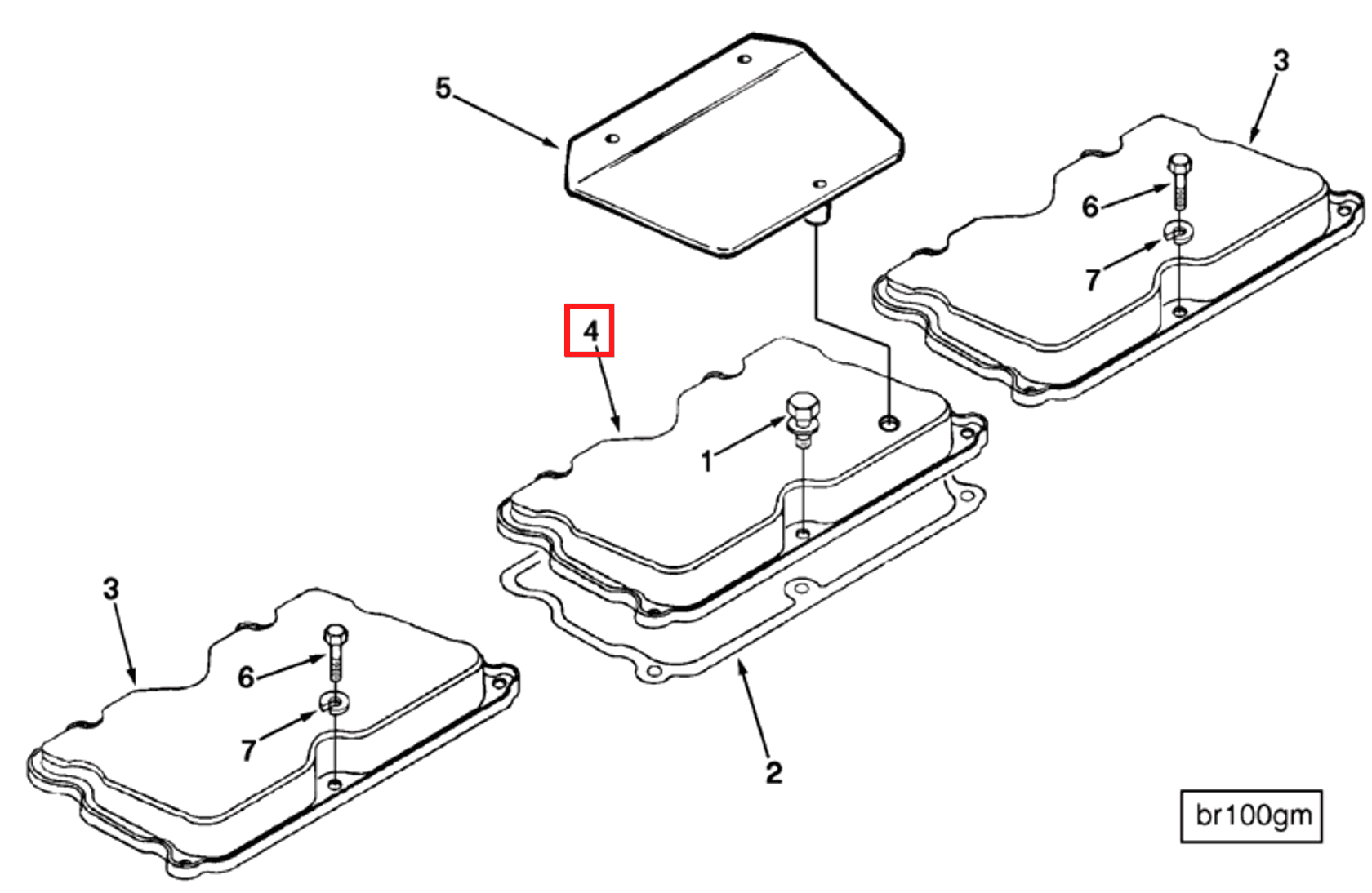 Rocker | Cummins 3012748 | Rocker Lever Cover