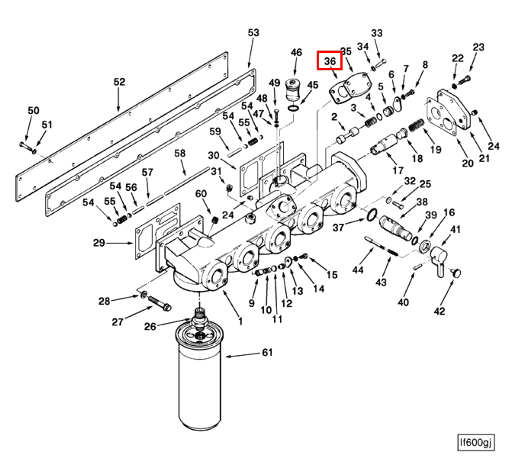 Gasket | Cummins 3015794 | Cover Plate Gasket