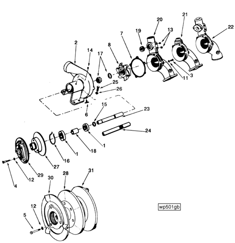 Water Pump | Cummins 3018009