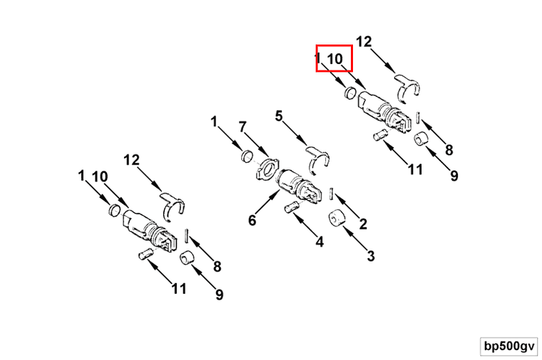 Valve | Cummins 3019155 | Valve Tappet