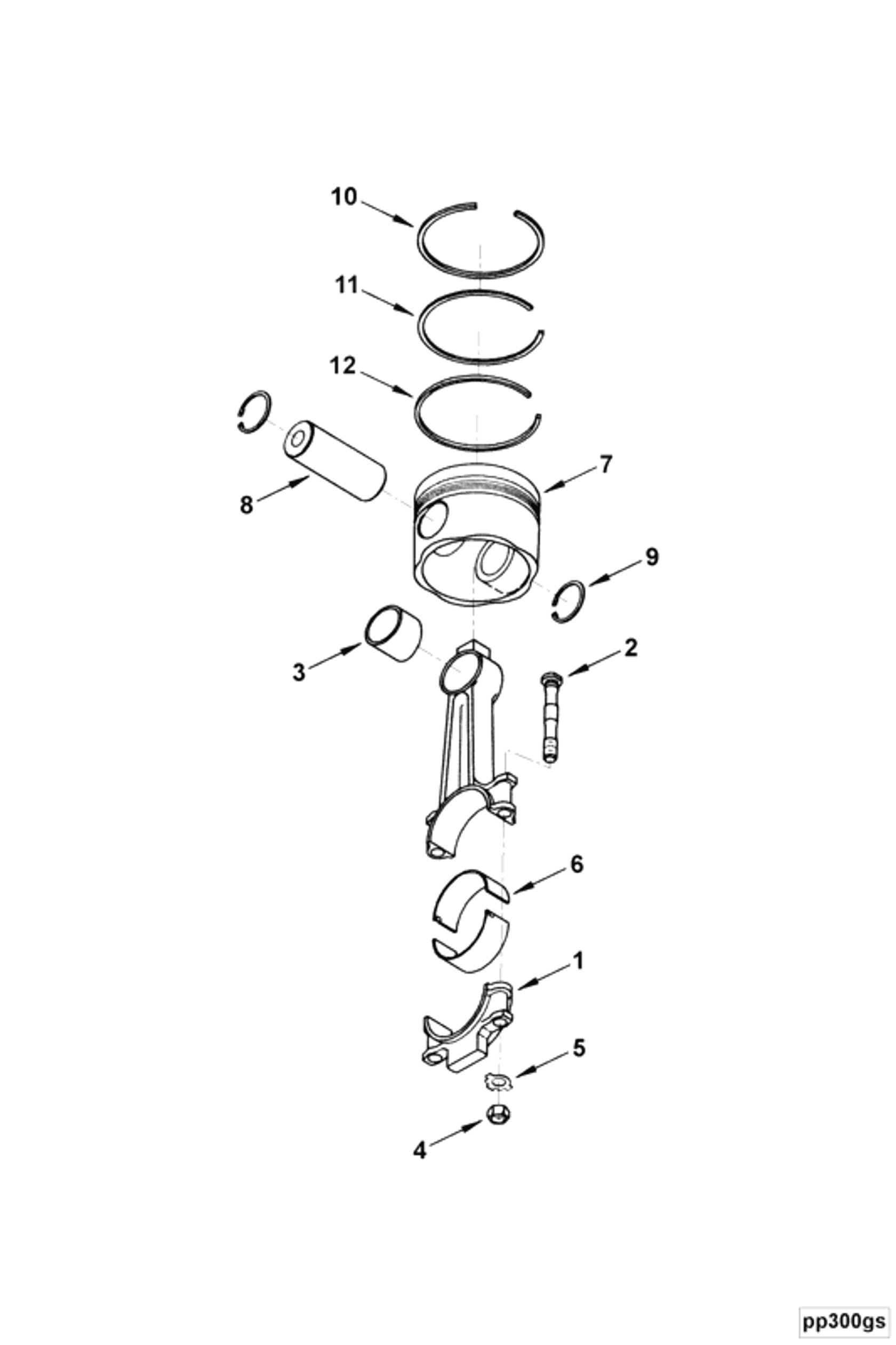 Engine | Cummins 3019287 | Engine Piston Kit