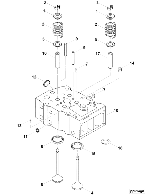 Cylinder Head | Cummins 3021692