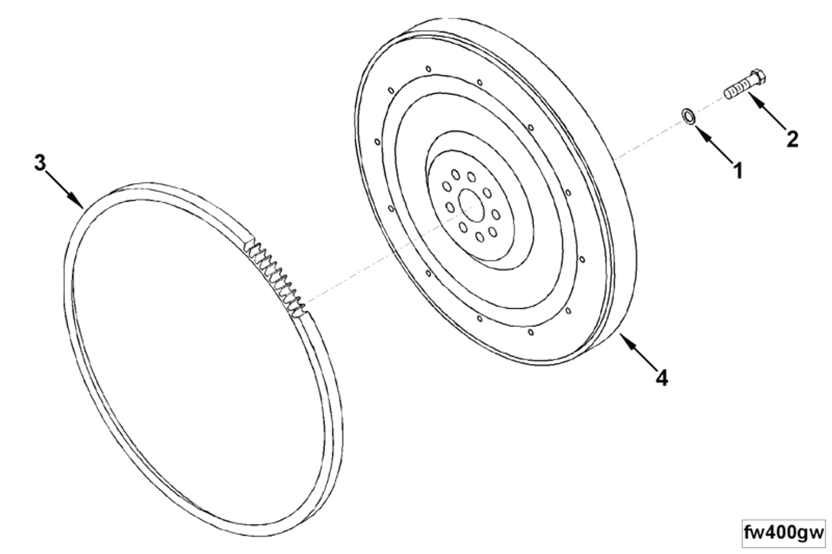 Flywheel | Cummins 3022394
