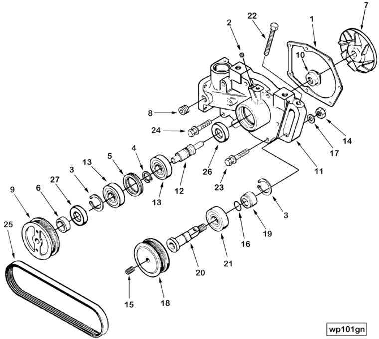 Water Pump | Cummins 3022474