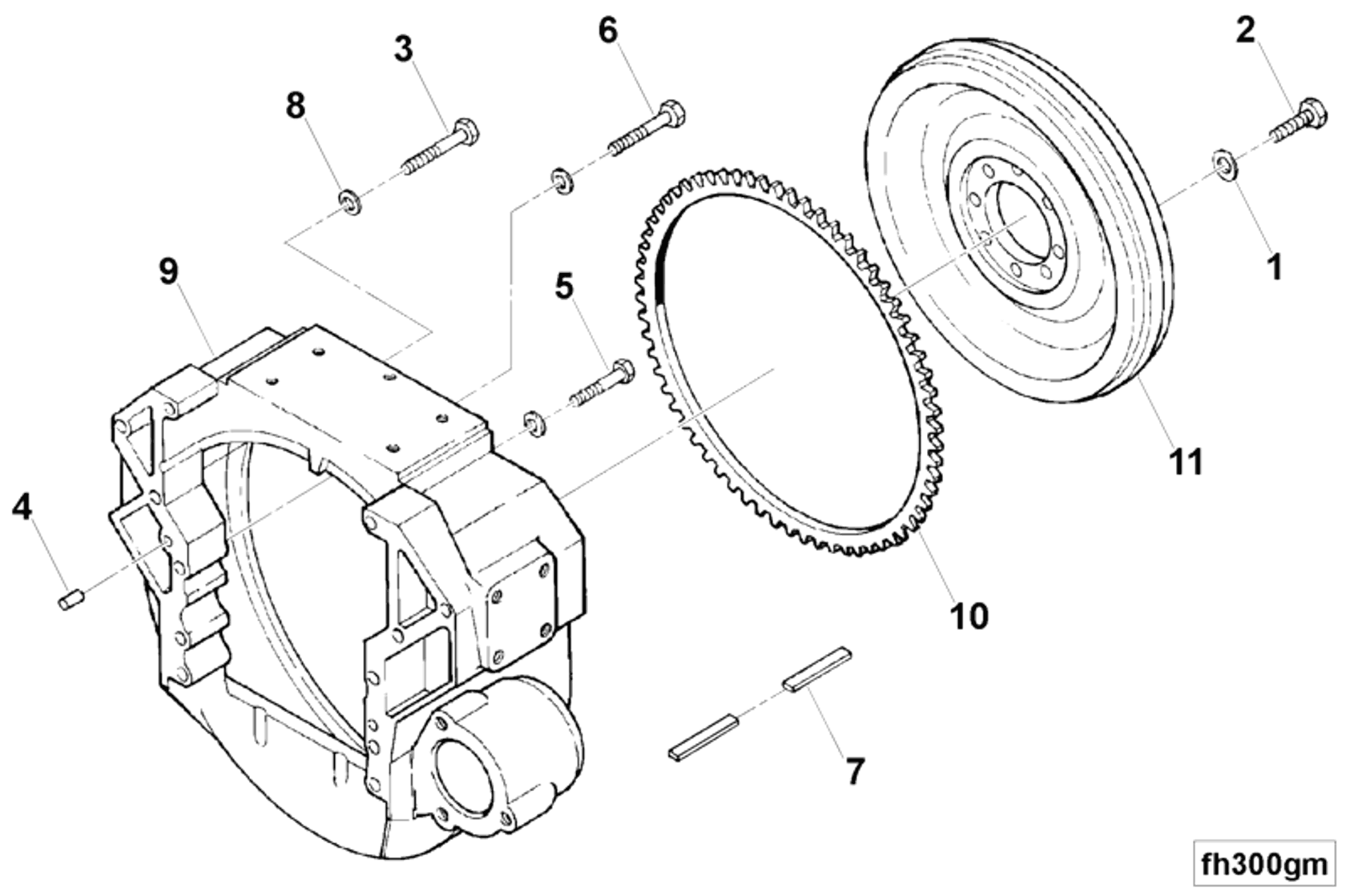 Flywheel | Cummins 3023636