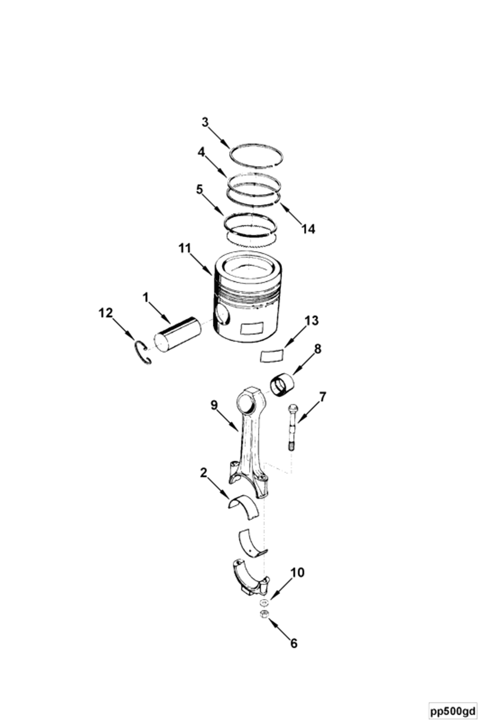 Engine | Cummins 3023891 | Engine Connecting Rod