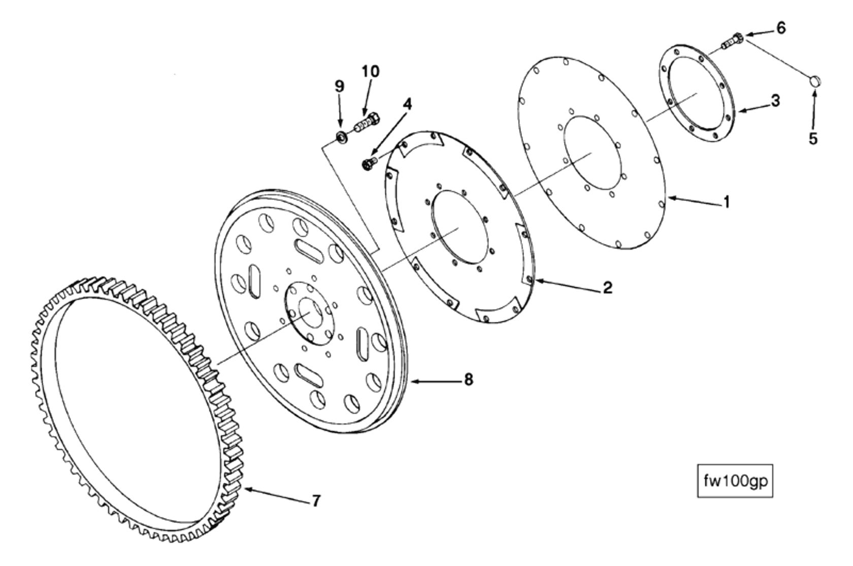 Flywheel | Cummins 3023968