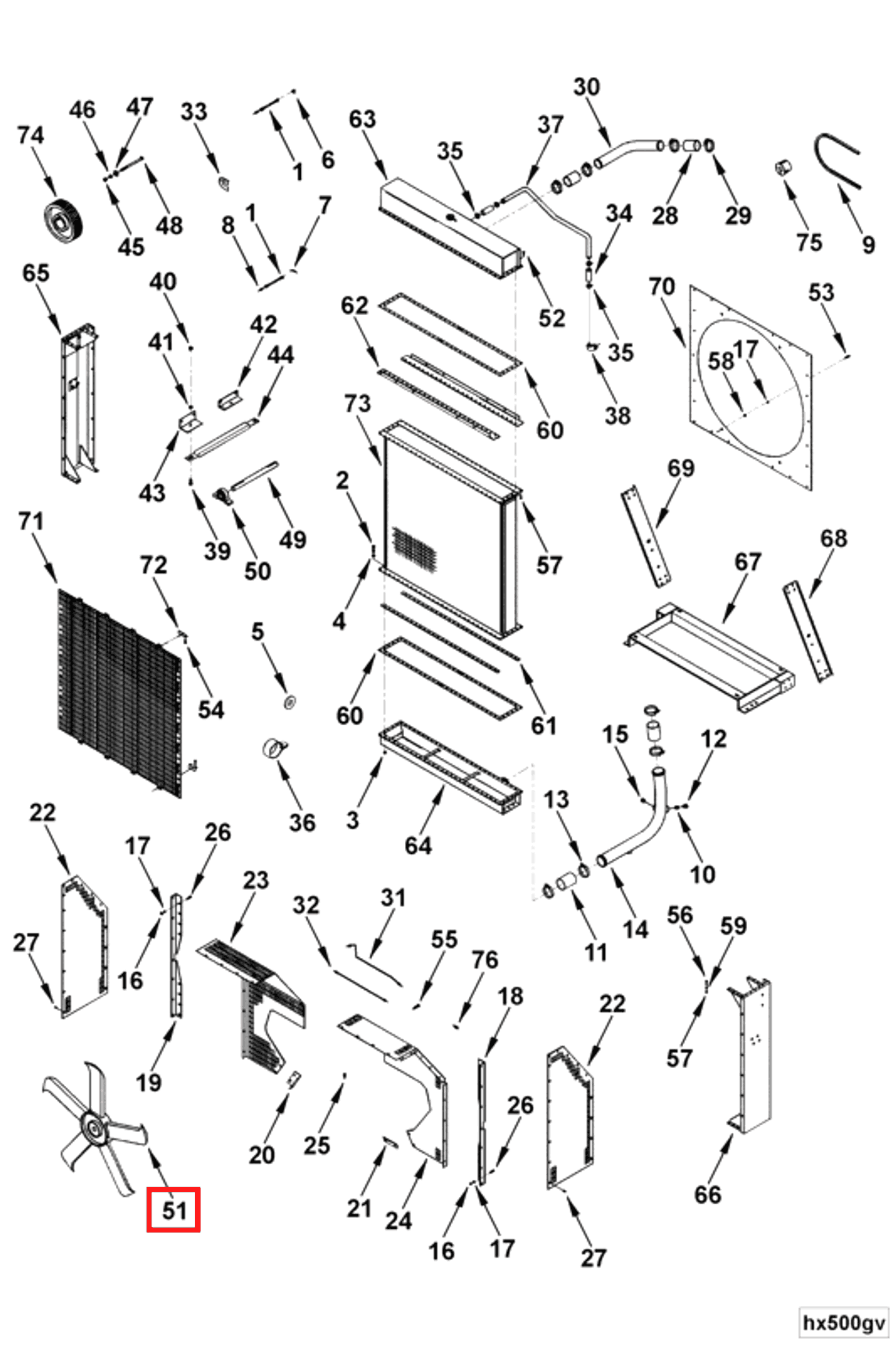 Engine | Cummins 3026828 | Engine Fan