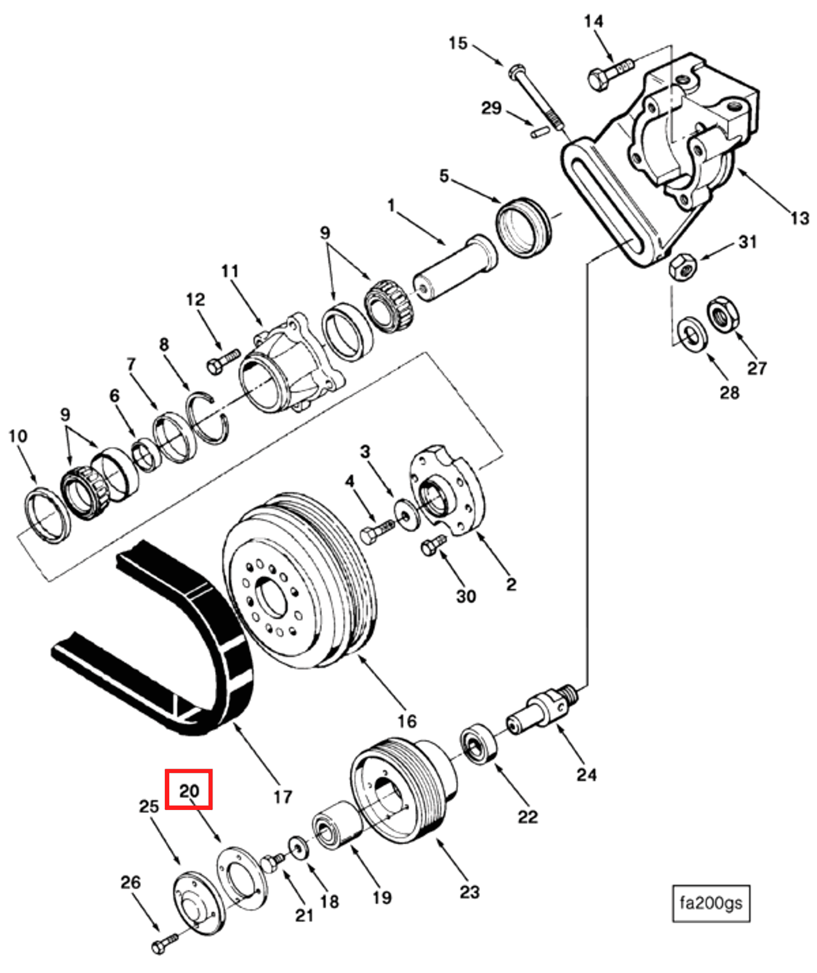 Gasket | Cummins 3027684 | Cover Plate Gasket