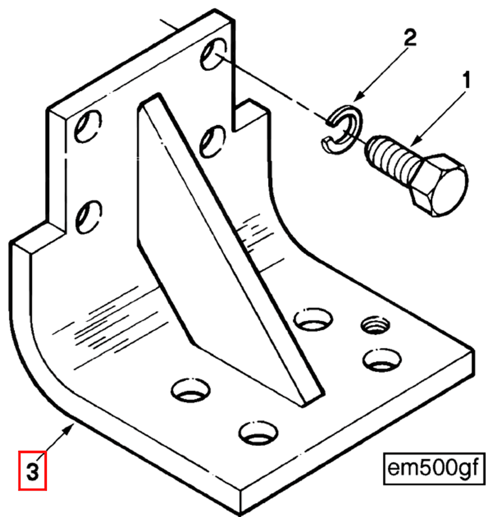 Flywheel | Cummins 3028743 | Flywheel Housing Support