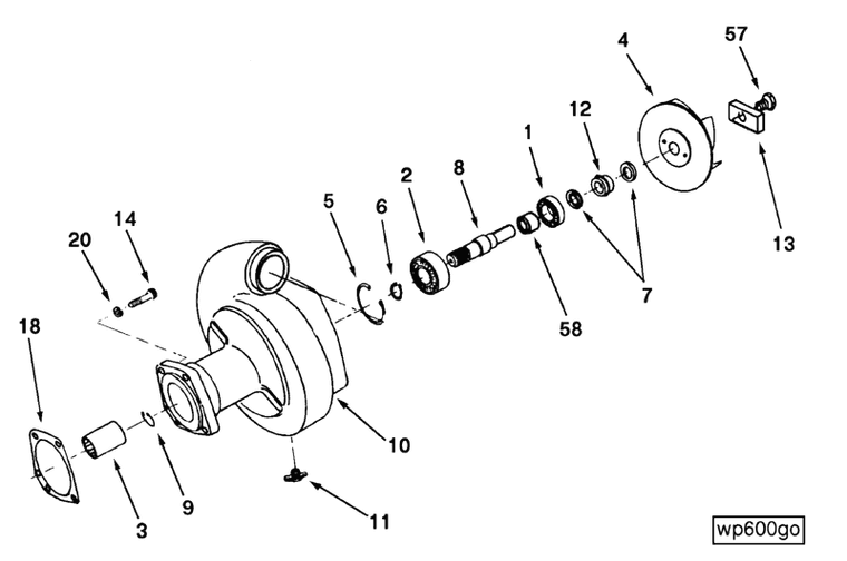 Water Pump | Cummins 3028990