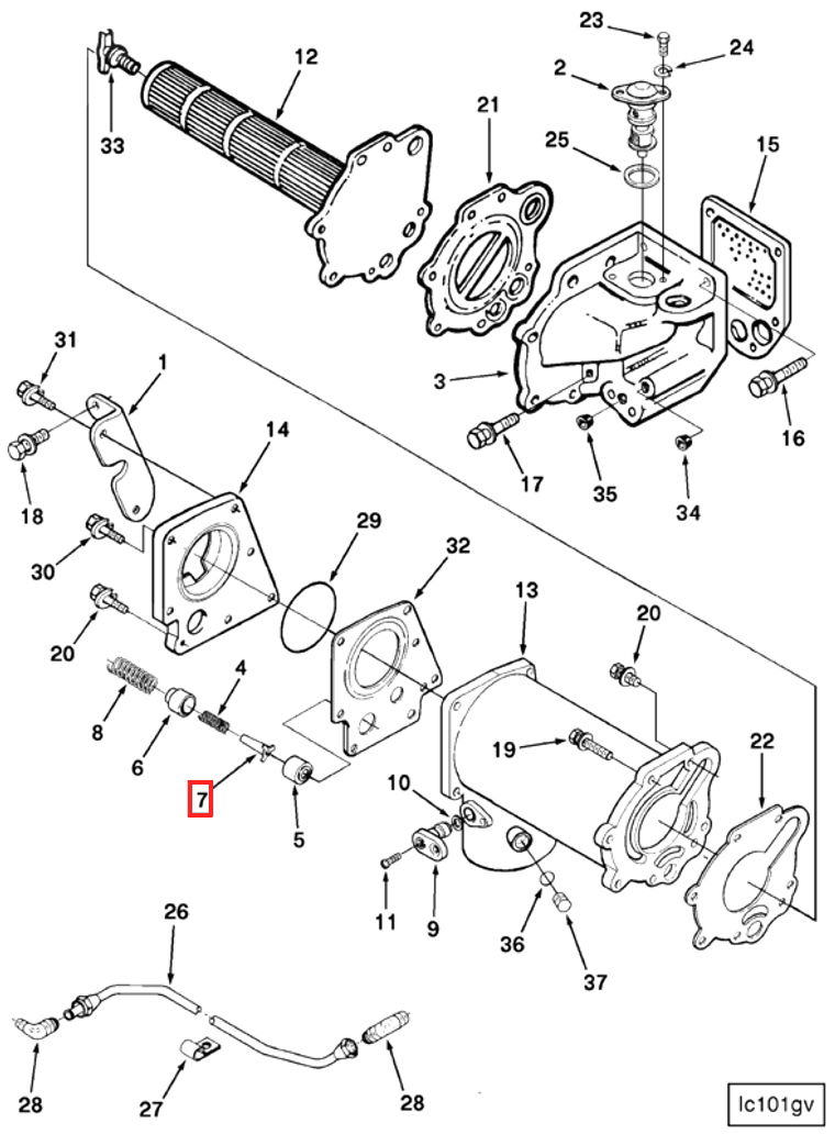 Valve | Cummins 3030806 | Bypass Valve Plunger