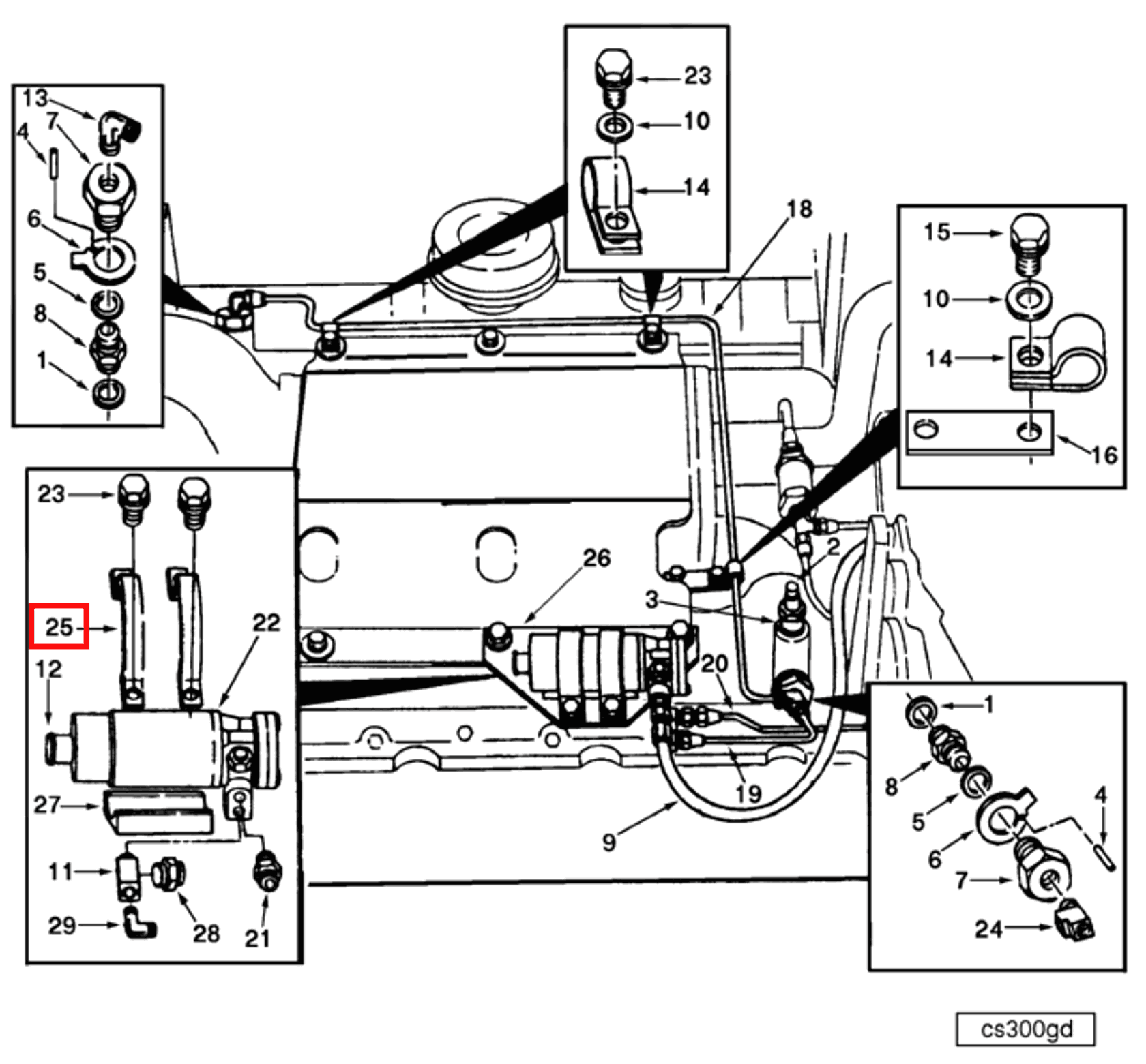 Retainer | Cummins 3033034 | Retaining Clamp