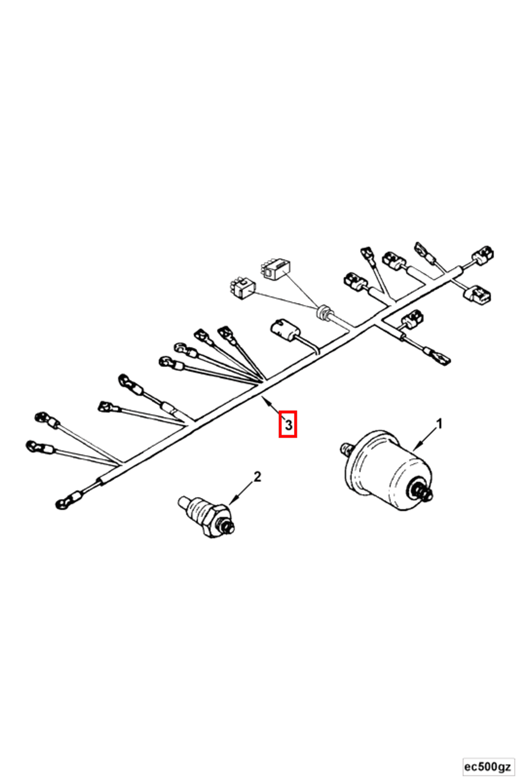 Ring | Cummins 3034288 | Wiring Harness