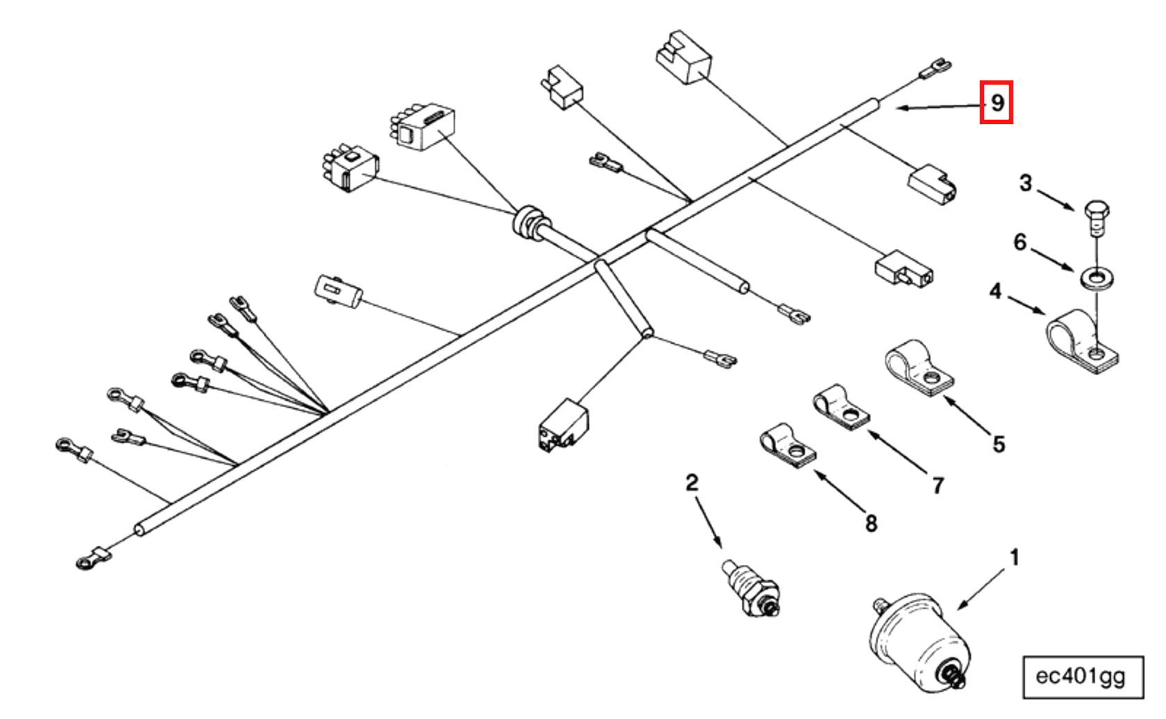 Ring | Cummins 3035121 | Wiring Harness