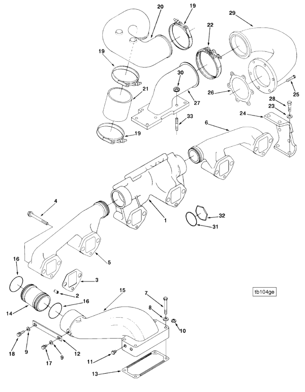 Turbocharger | Cummins 3039579 | Turbocharger Heat Blanket