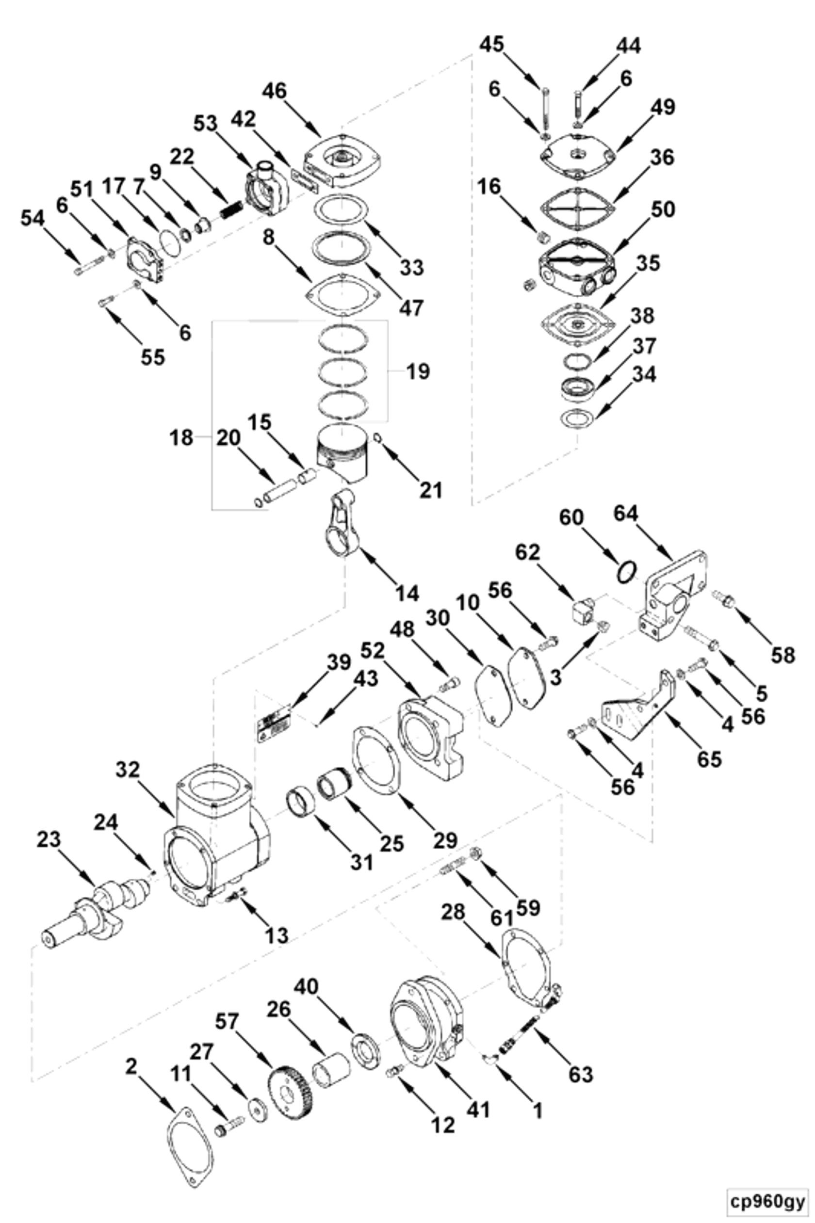 Piston | Cummins 3045671 | Compressor Piston