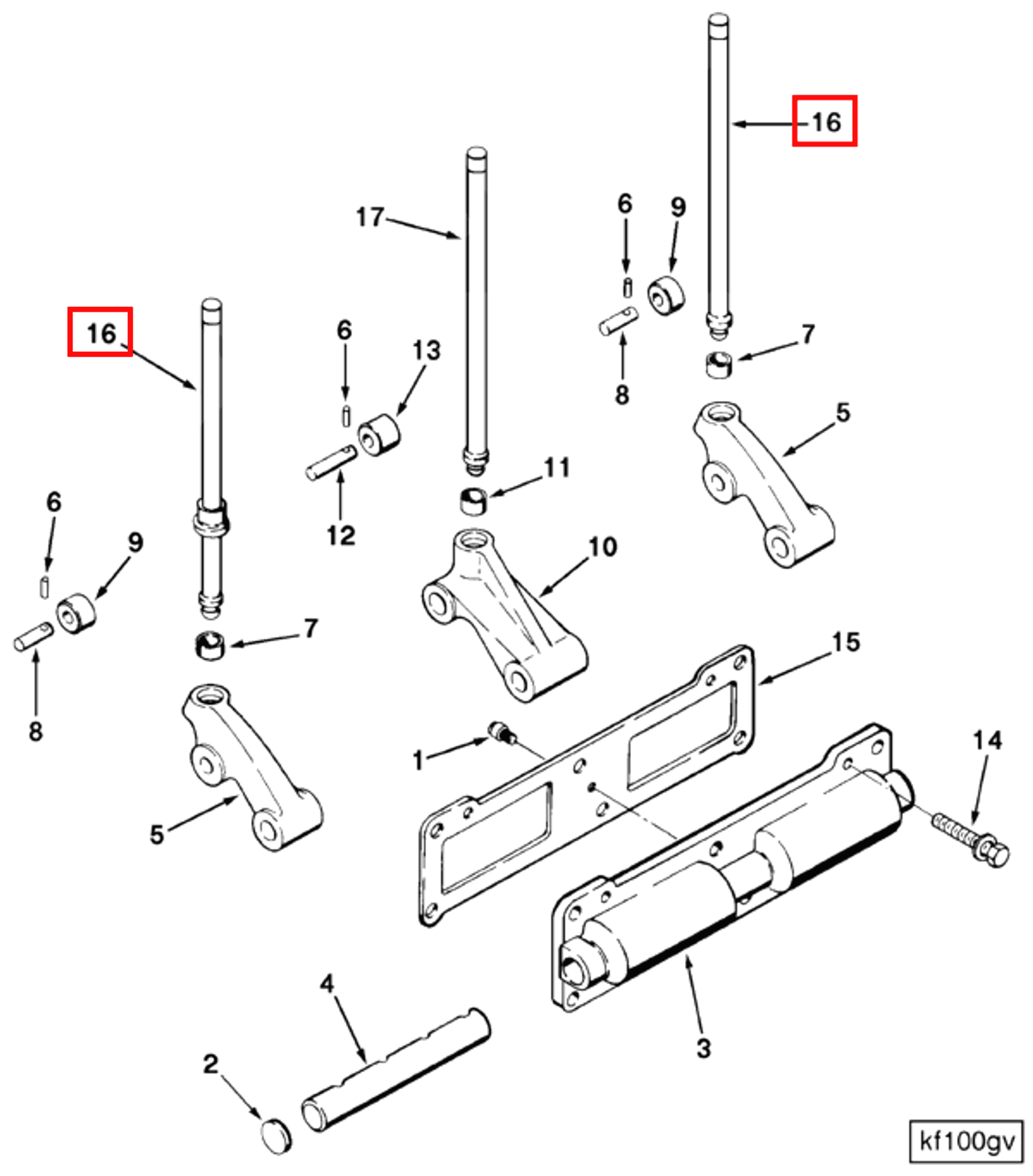 Push Rod | Cummins 3046418