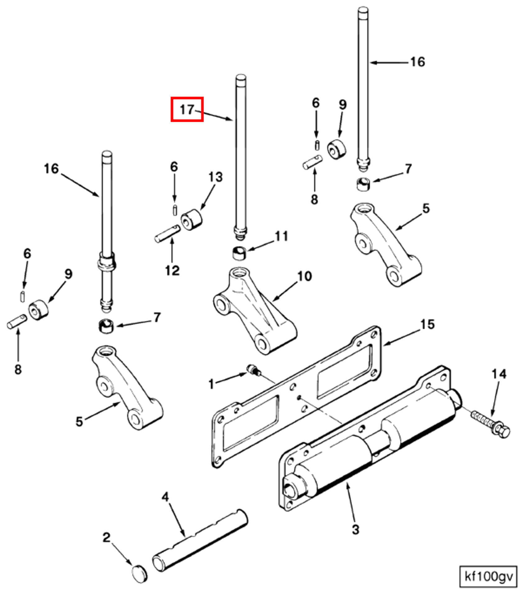 Push Rod | Cummins 3046431