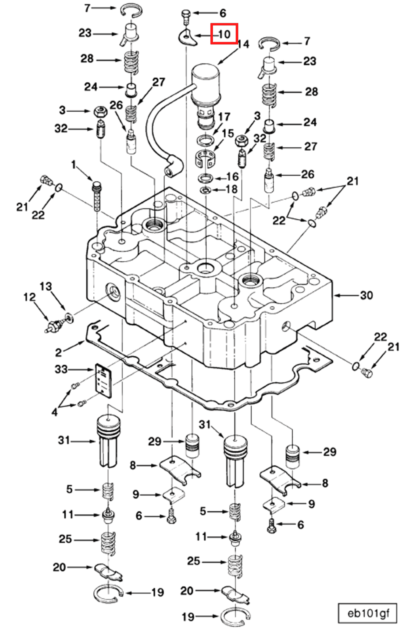 Retainer | Cummins 3046944 | Retaining Clamp