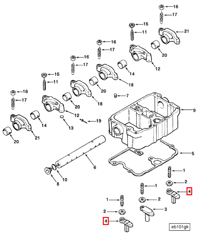 Valve | Cummins 3048279 | Valve Crosshead