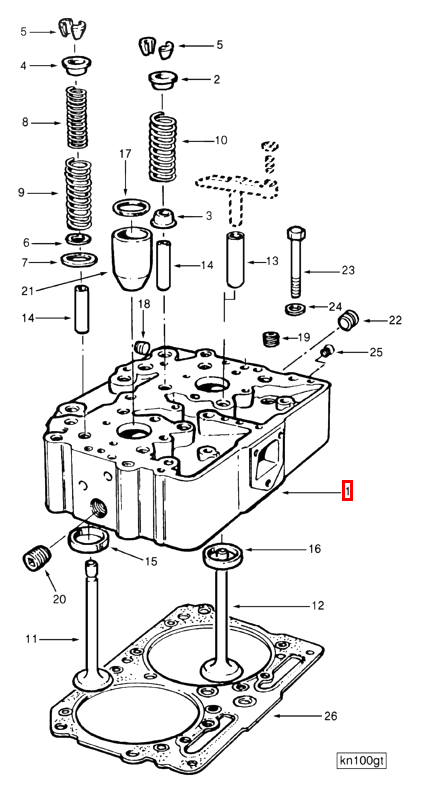 Cylinder Head | Cummins 3050419