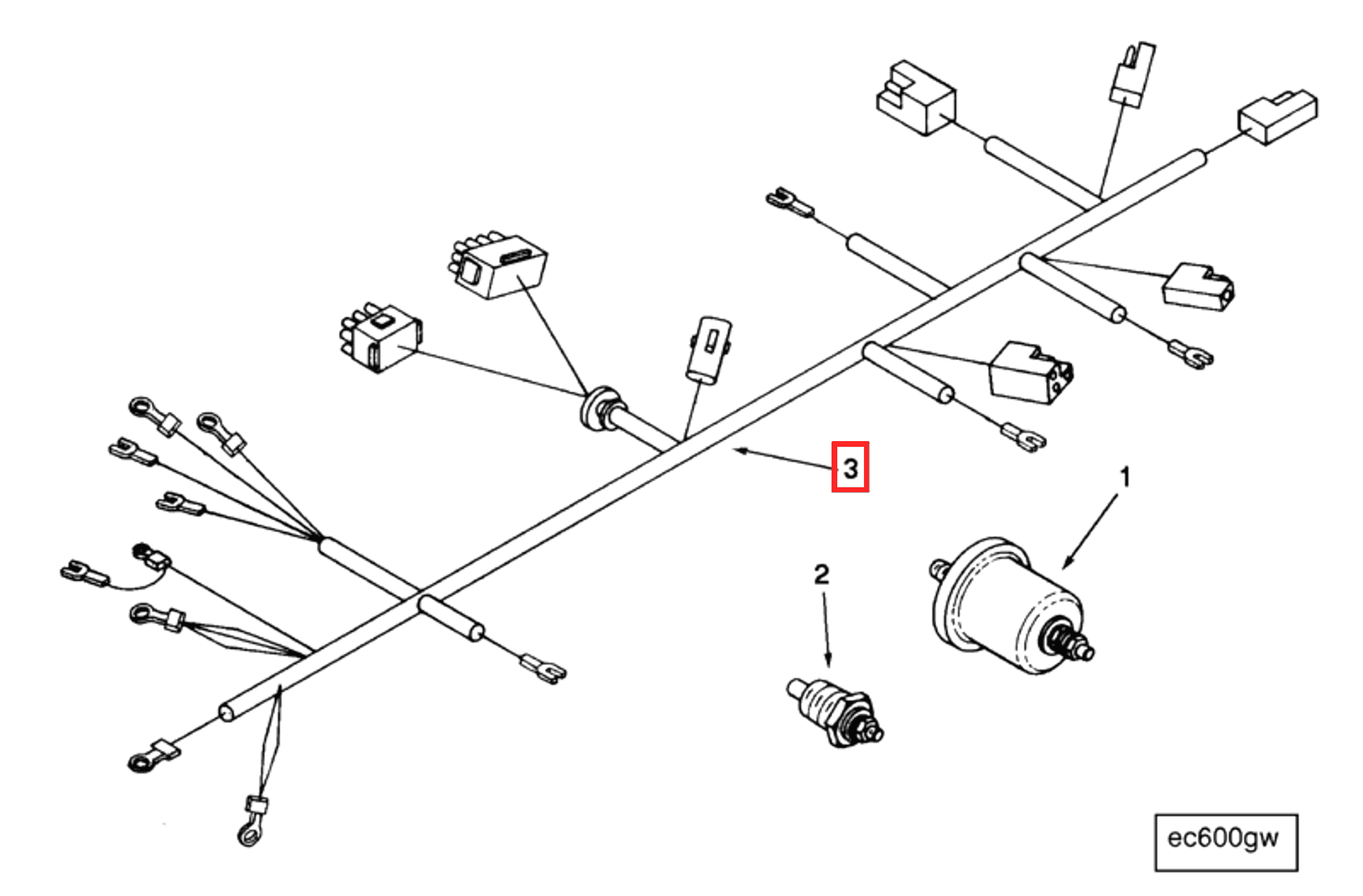 Ring | Cummins 3050696 | Wiring Harness