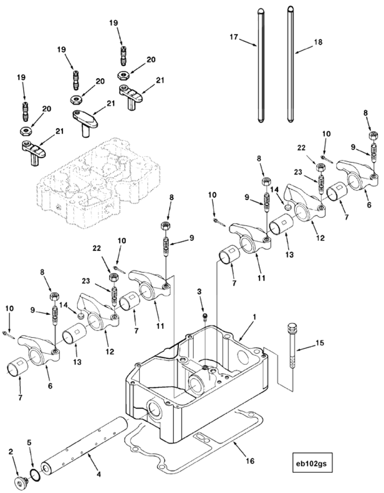 Valve | Cummins 3051106 | Valve Crosshead