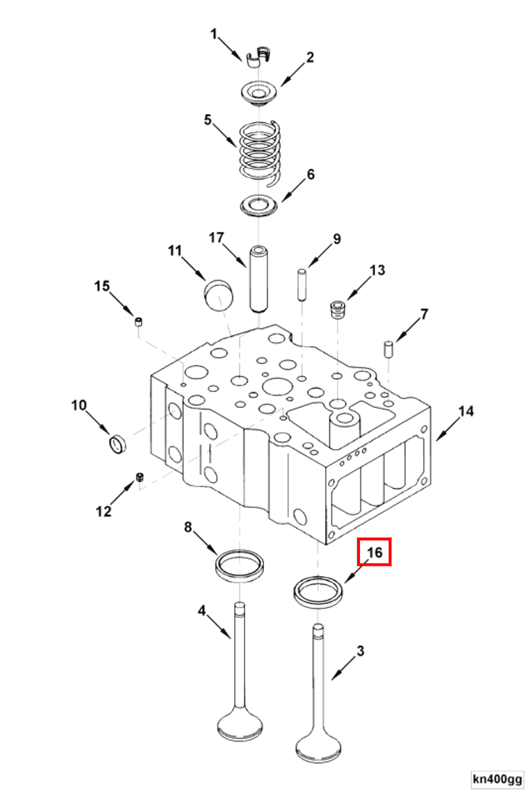 Valve | Cummins 3052819 | Valve Insert