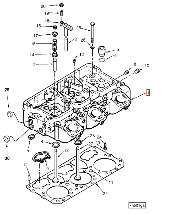 Cylinder Head | Cummins 3052847