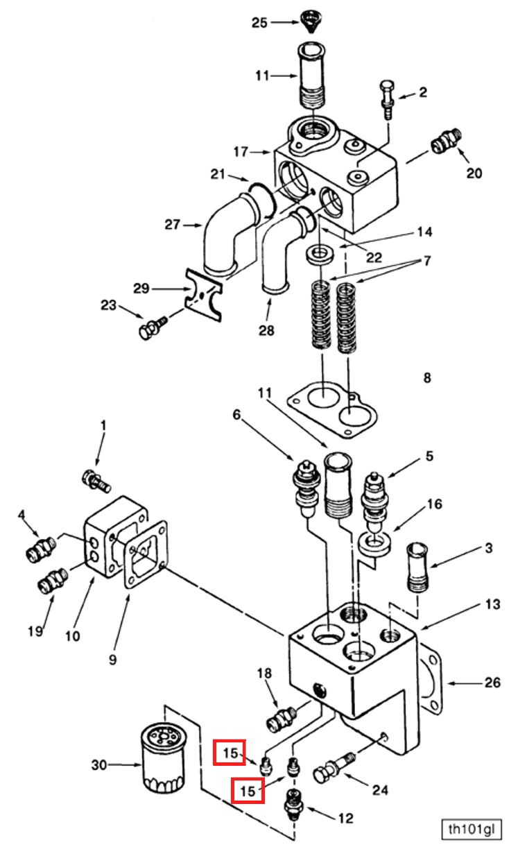 Valve | Cummins 3052878 | Check Valve